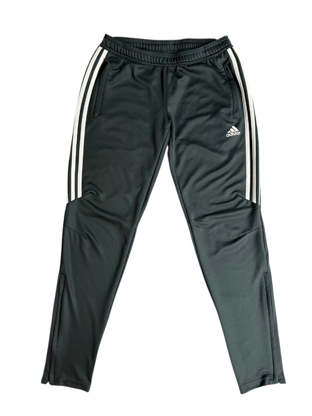 Adidas Training Pants Women's Medium Athletic Track Pants Soccer Ankle Zip